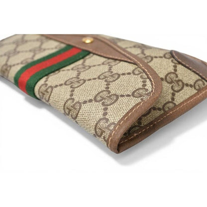 Gucci Pouch Vintage GG Plus Sherry Line Beige Brown — view 5