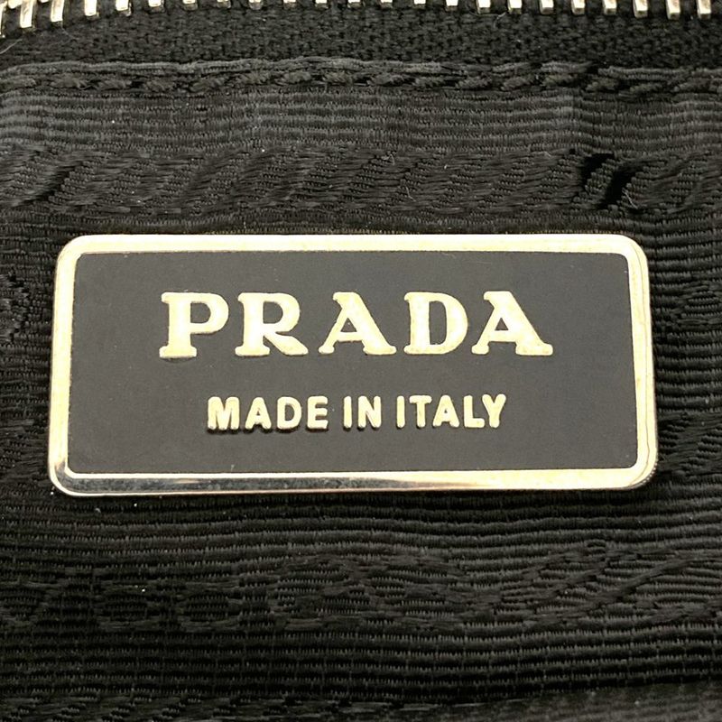 Prada Hobo Bag Nylon Black Shoulder Bag Shoulder Nylon Women Men