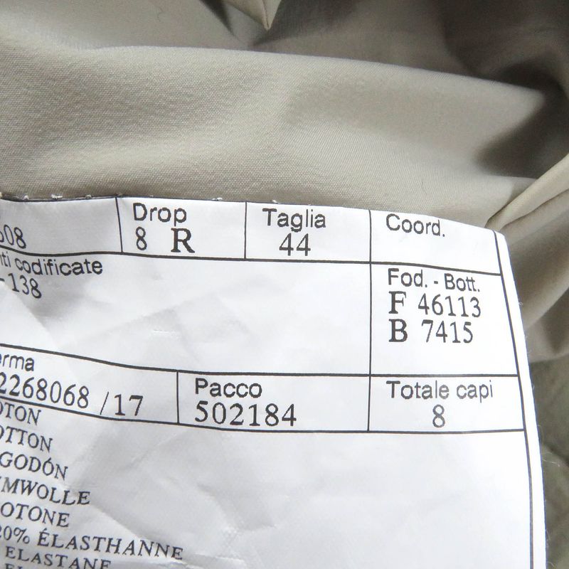 Hermes 22AW Cotton Filled Mid Length Chester Coat Khaki 44 With Hanger And