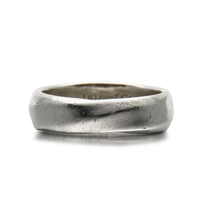 Tiffany & Co Ring / Ring Knife Edge 925 Silver Approx 4.5g Silver Approx #10