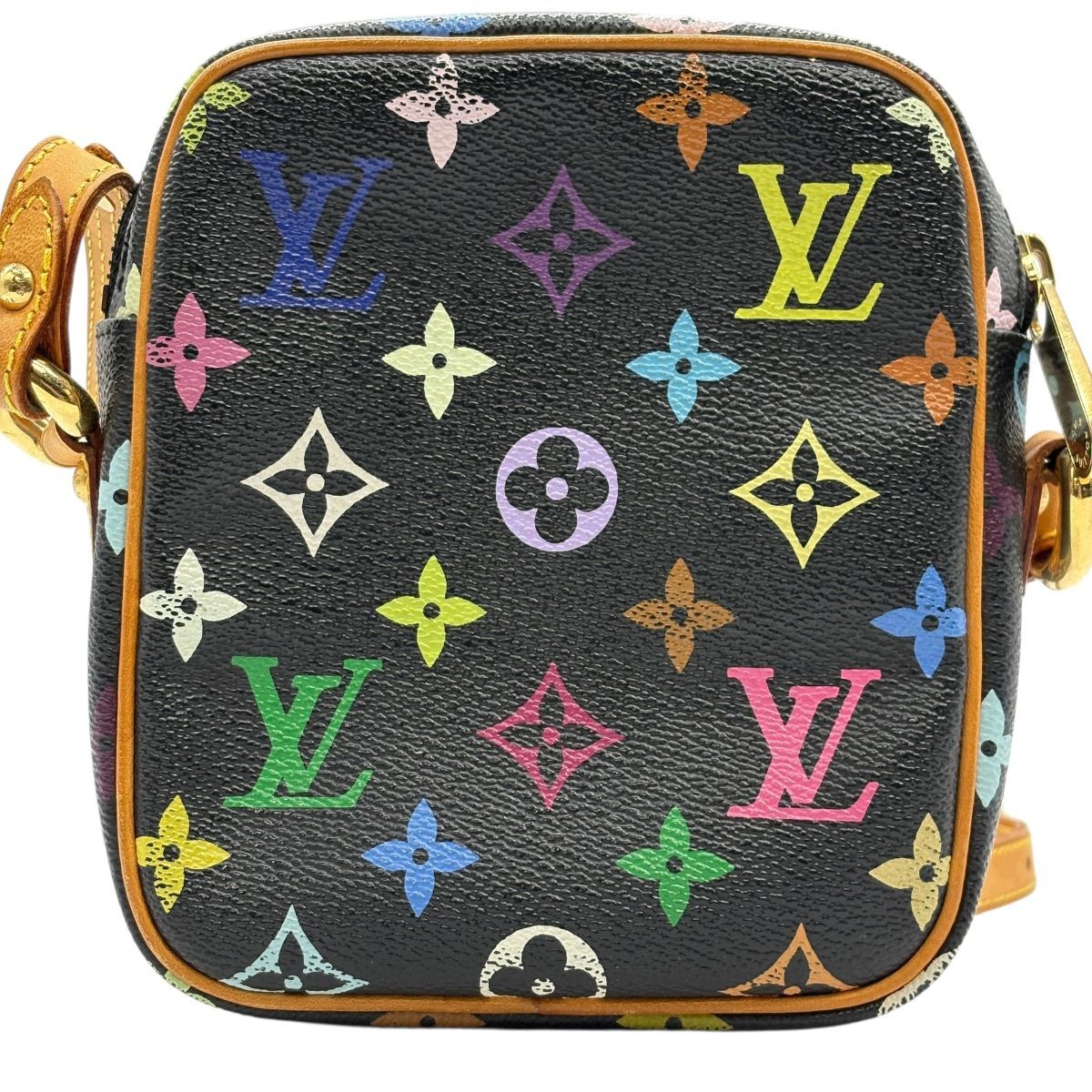 Louis Vuitton Multicolor Monogram Lift M40056 Shoulder Bag LV Noir Black