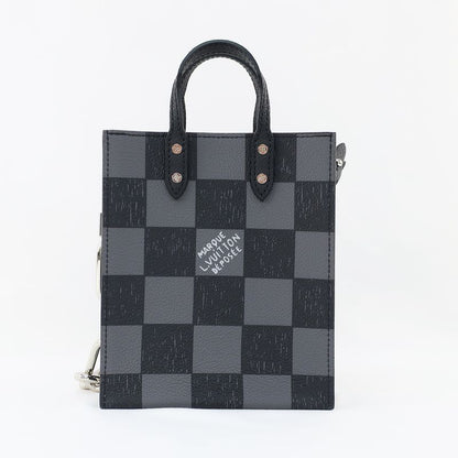 Louis Vuitton Sac Plastic XS Damier Checkerboard N60479 Black