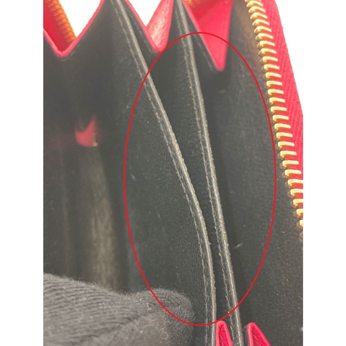 Yves Saint Laurent Coin Card Case Round Zipper 504778