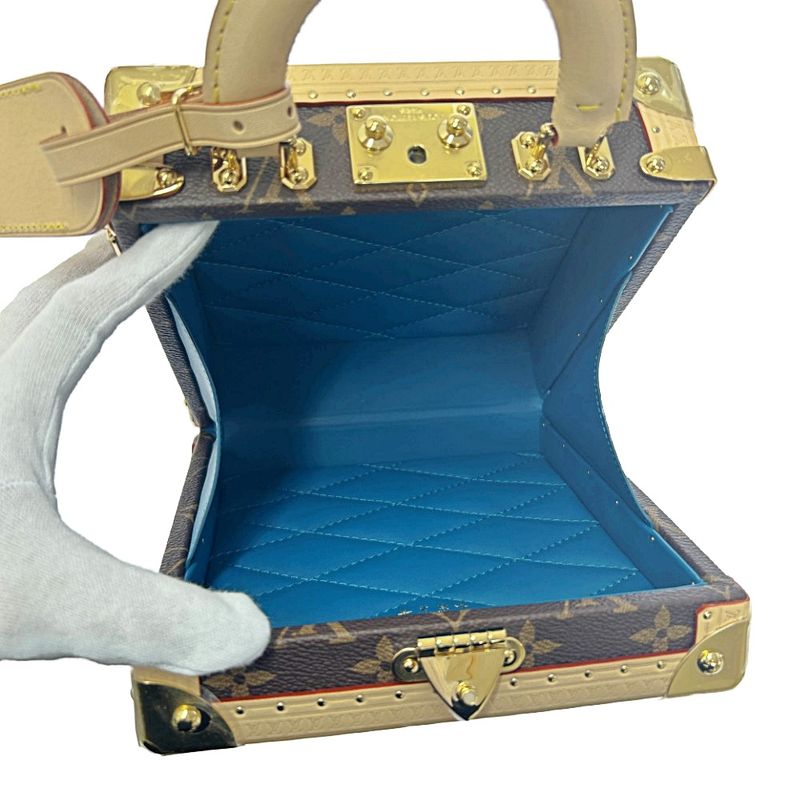 Louis Vuitton M13127 Monogram Mini Square Trunk X Takashi