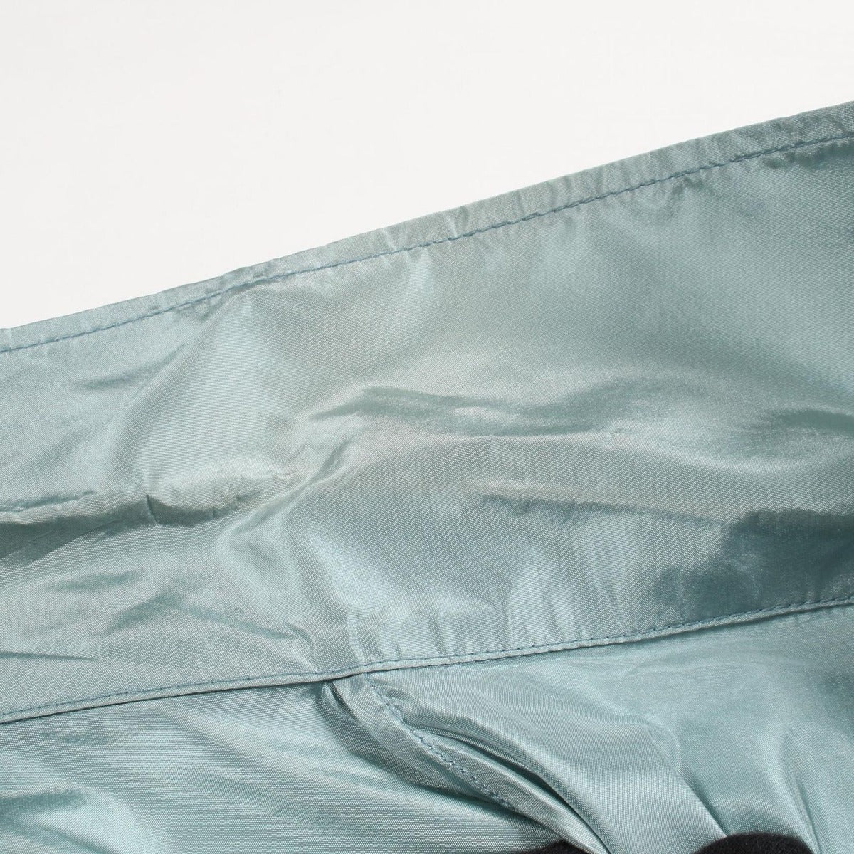 Prada Pajamas Silk Shirt Blue — view 8