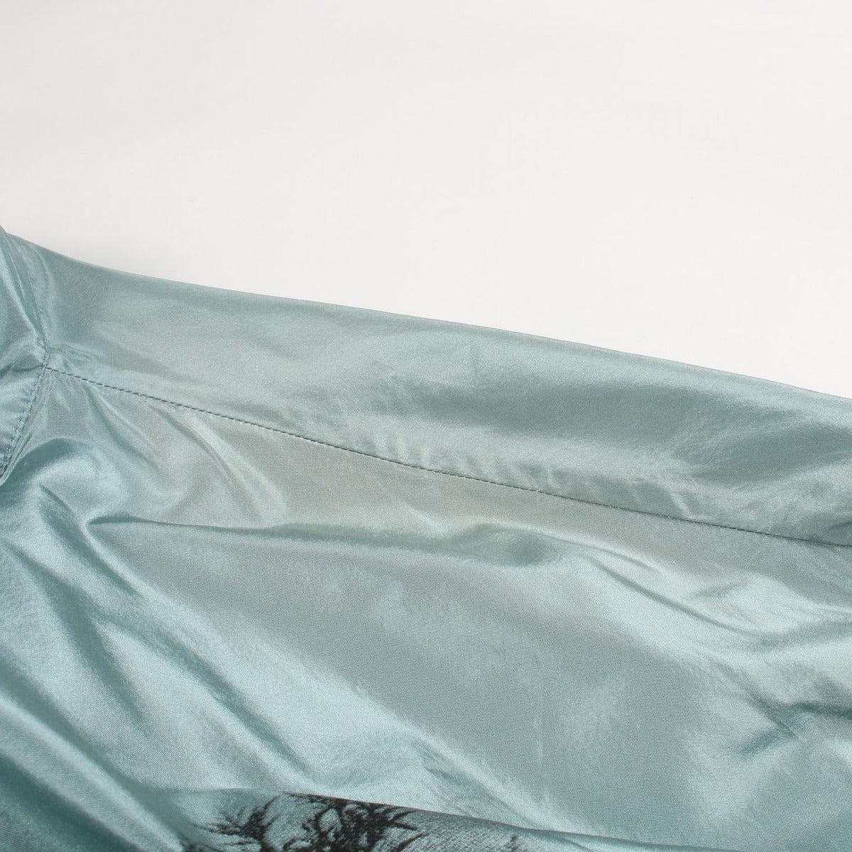 Prada Pajamas Silk Shirt Blue — view 10