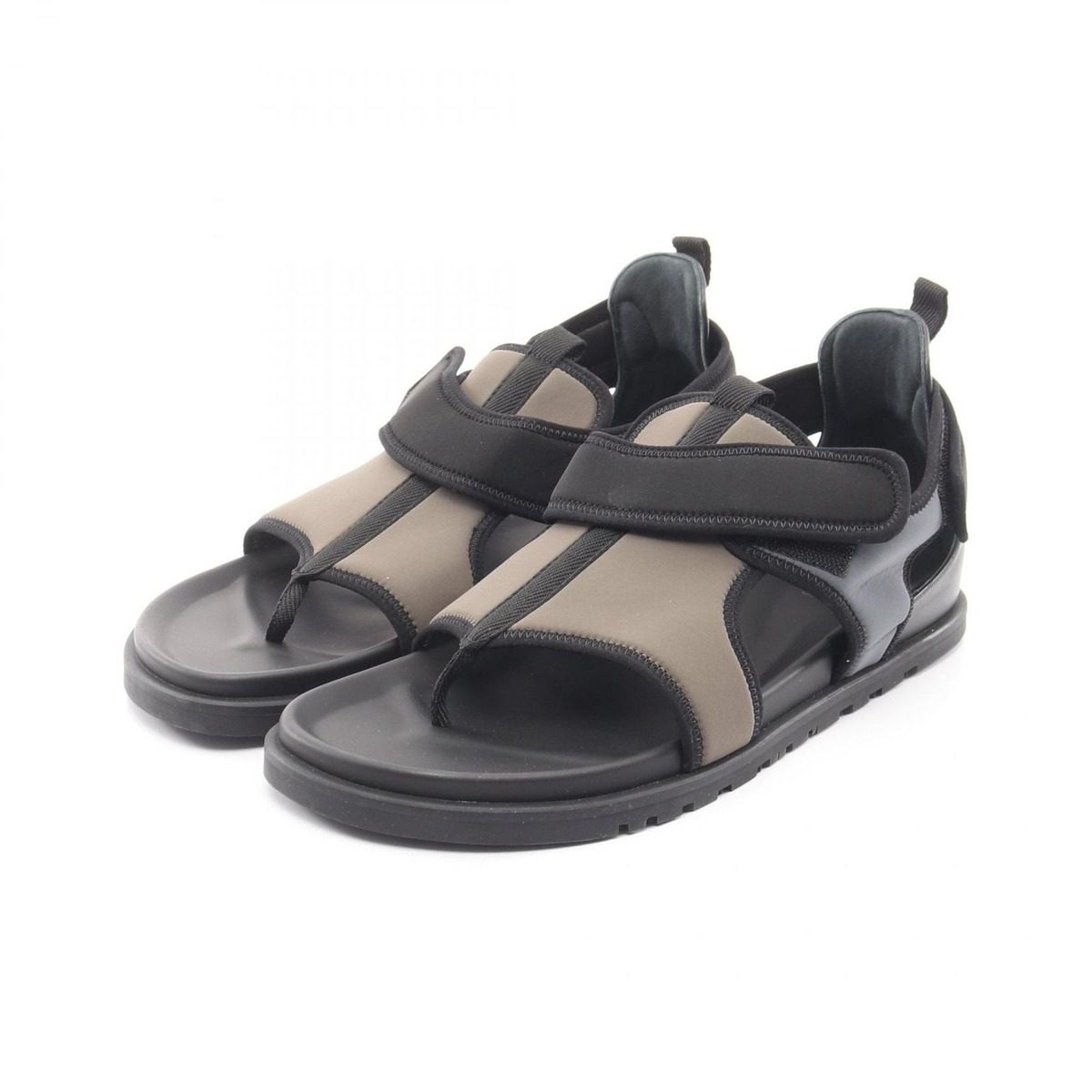 Hermes Sandals Giorno Black