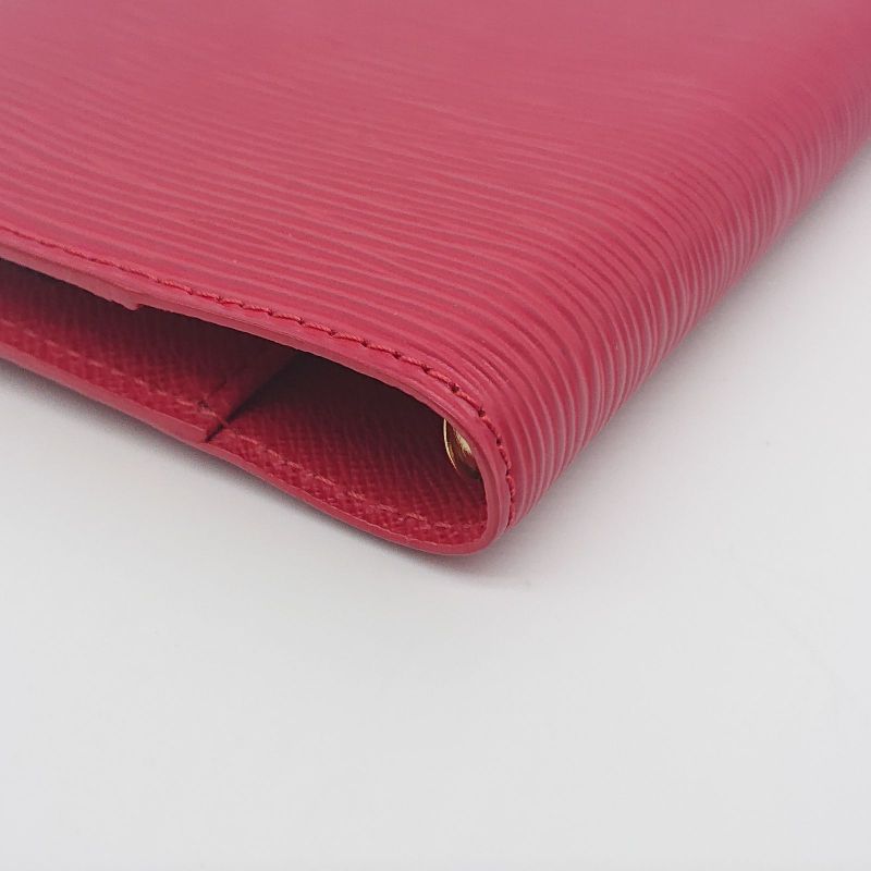 [unused] Louis Vuitton Agenda PM Epi Red Gold