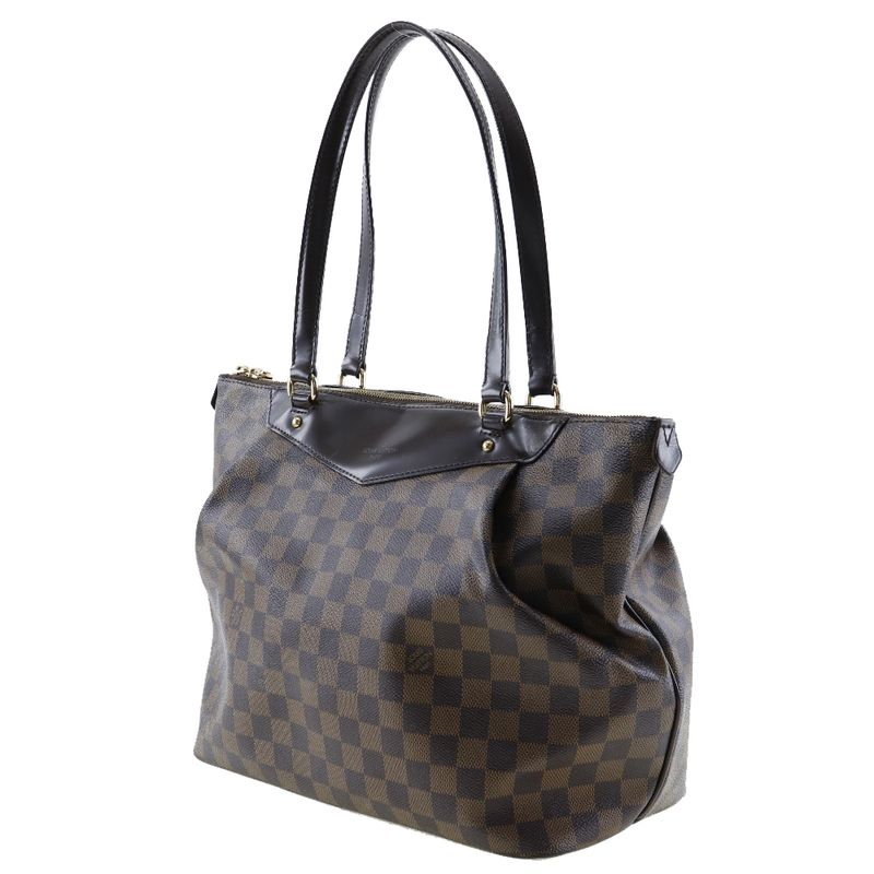 Louis Vuitton Westminster GM N41103 Damier Canvas Brown Dr0193 Ladies Shoulder