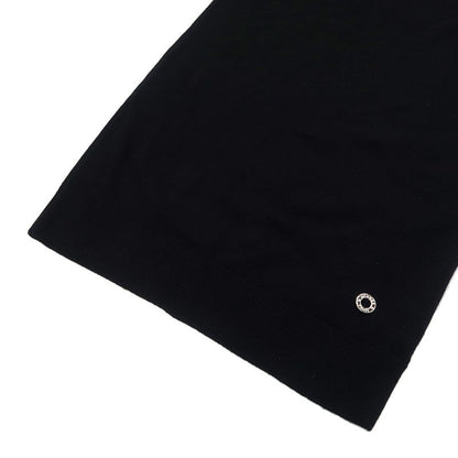 Hermes Asymmetric Dress One Piece Serie 38 BK Cashmere 4h2541d1 Women's