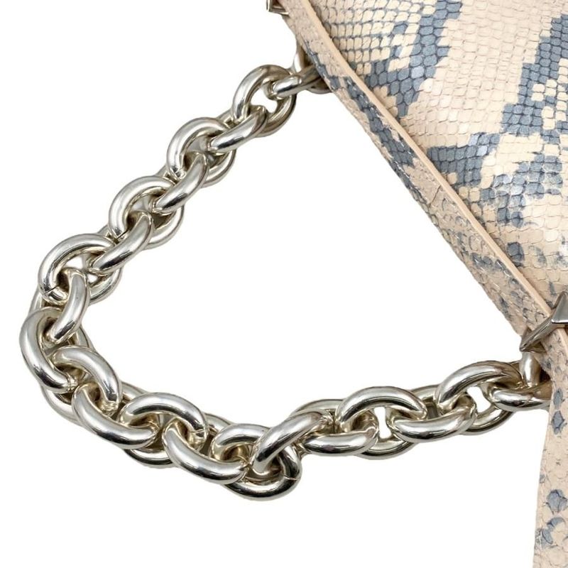 Bottega Veneta Shoulder Bag Mount Small Envelope Bag 667399 V10r0 Chain Python