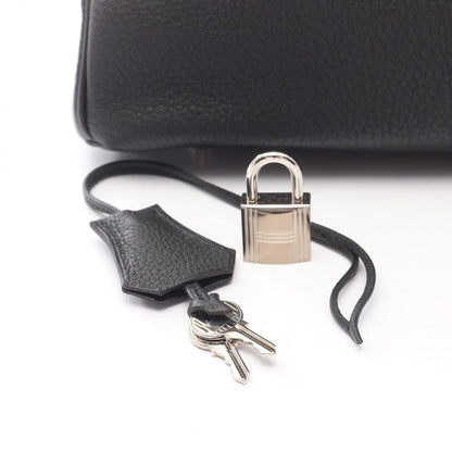 Hermes Handbag Birkin 30 Black Leather — view 6