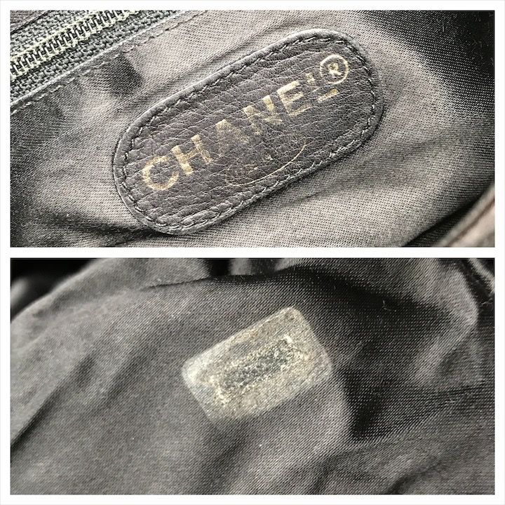 Chanel Jumbo CC Logo Mark Backpack Lambskin Black