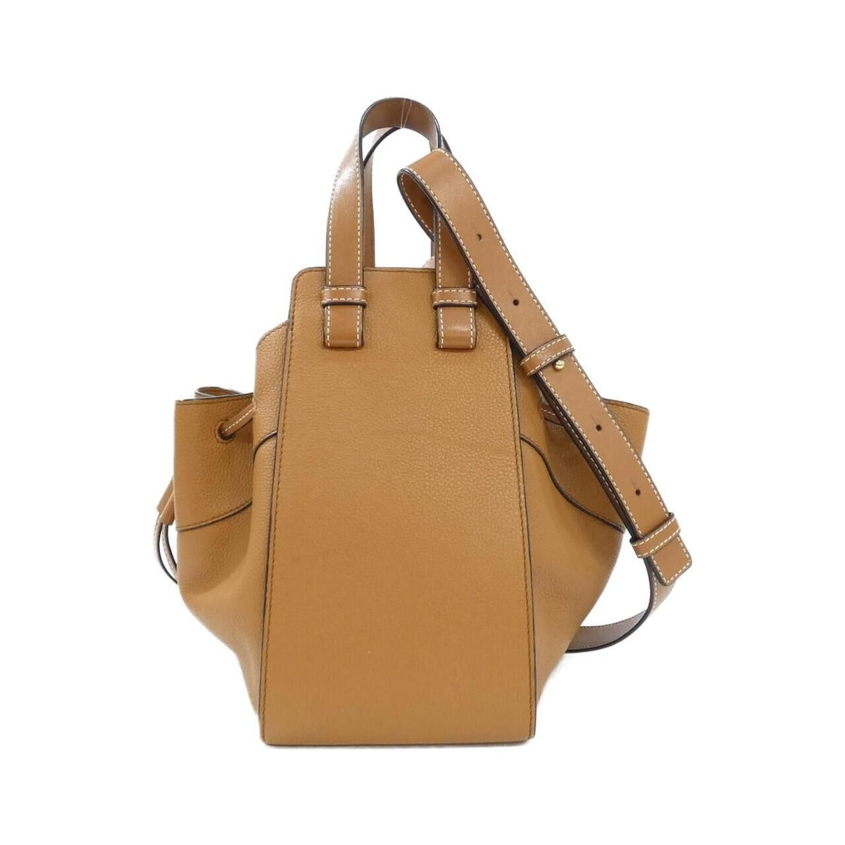 Loewe Hammock Drawstring Small 314 12 Shoulder Bag Light Caramel — view 2