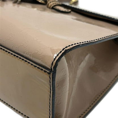 Gucci Shoulder Bag Emilymicro Guccissima Horsebit 295402 Beige Leather