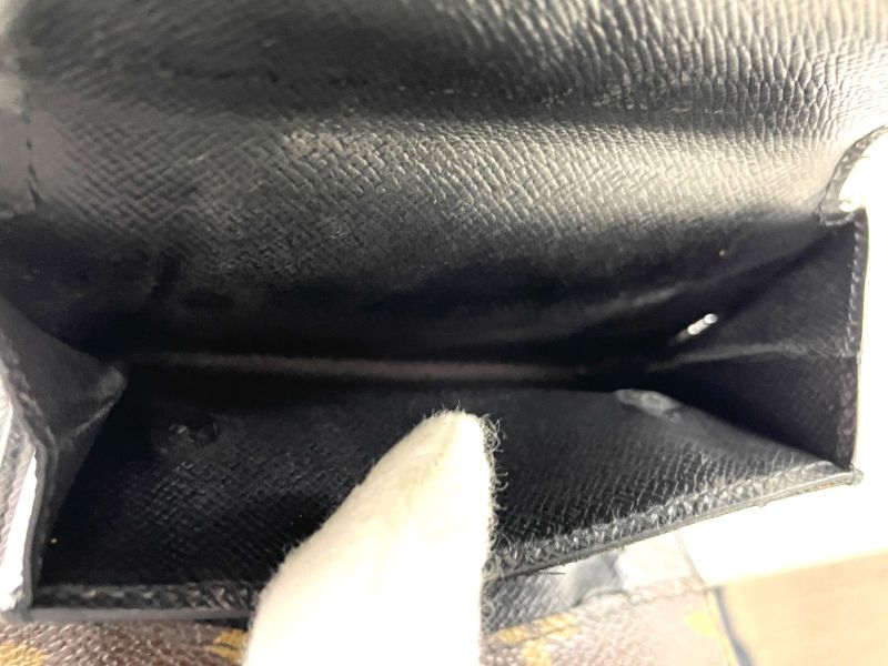 Louis Vuitton Monogram Macassar Portefeuille Compact Trifold Wallet M60167