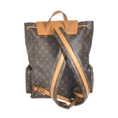 Louis Vuitton Backpack Sac Trio Backpack M44658 Monogram Canvas Brown