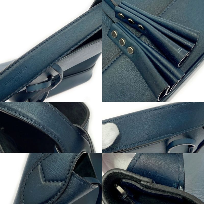 Louis Vuitton M94588 Leather Nn14gm Cuir Nuance Blue 389331 Handbag