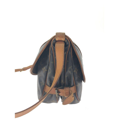 Louis Vuitton Women's Shoulder Bag Monogram Saumur 30 M42256 Brown