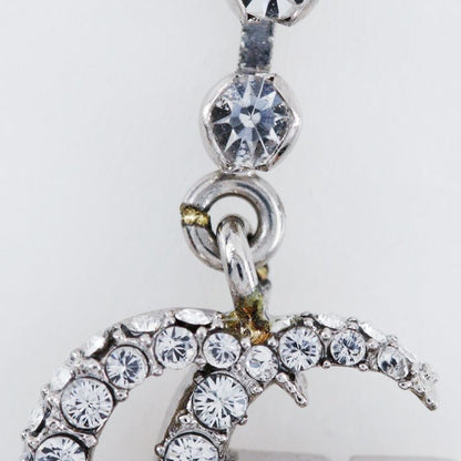 Gucci Catsuit GG Metal And Rhinestone Silver Ladies Other Accessories