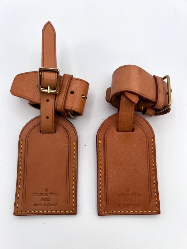 Louis Vuitton Name Tag Poinier Handle Holder 09bs264