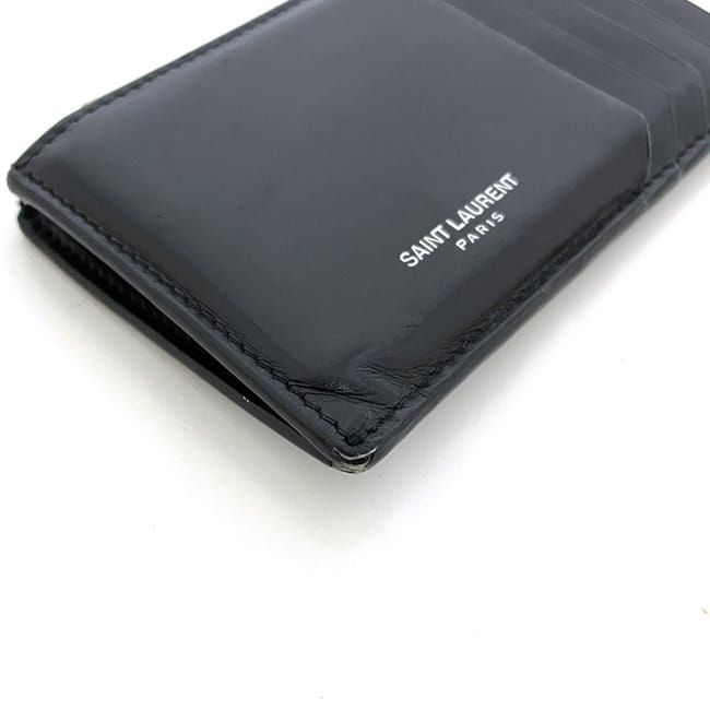 Saint Laurent Coin Case Card Case Black 346104
