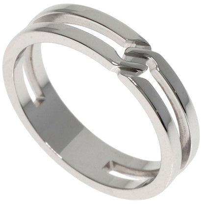 Gucci Infinity #7 Ring - 18K White Gold Ladies