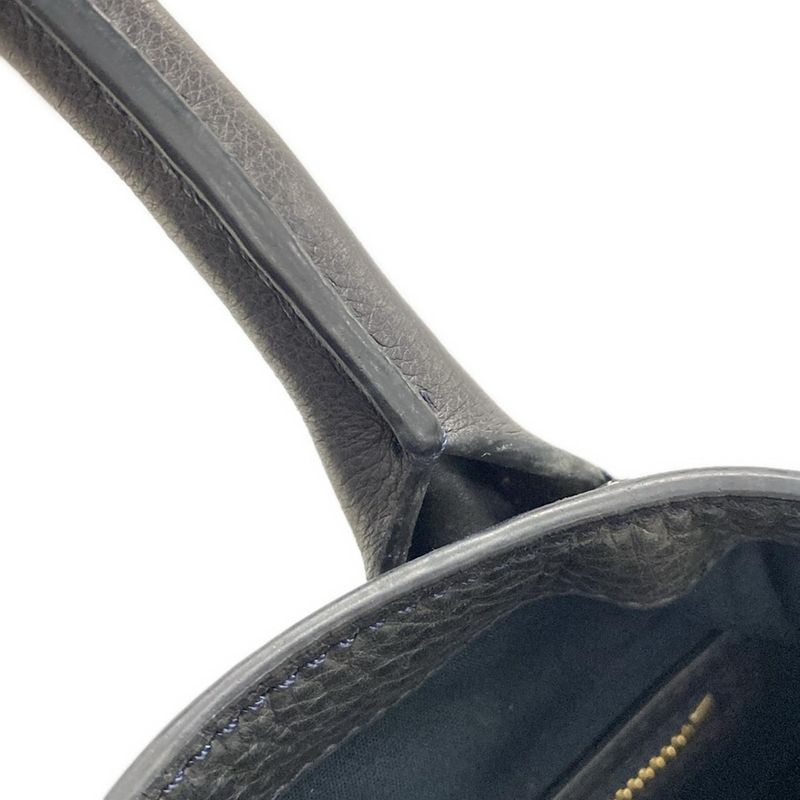 Celine Tote Bag Macadam Pattern Dark Navy Ivory And Multi Leather