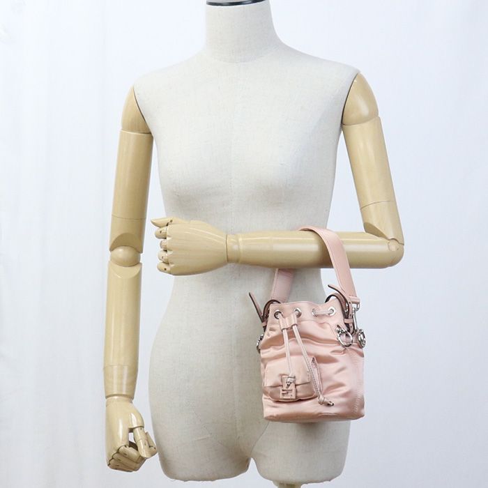 Fendi Mini Montresor Fe86637 Shoulder Bag Nylon Mini Montresor Ladies