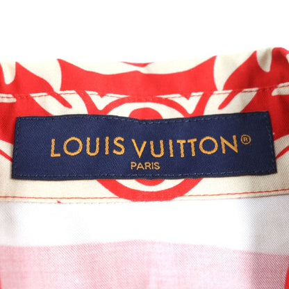 Louis Vuitton 24AW 1afqy6 Camicia A Maniche Corte In Cotone Stampato Monogram -
