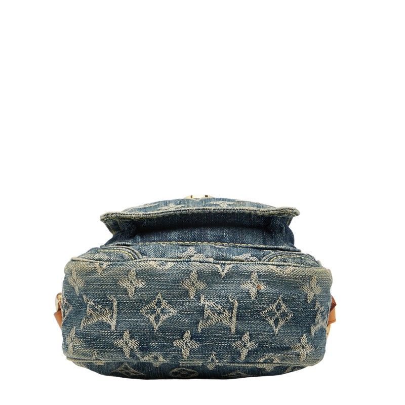 Louis Vuitton Monogram Denim Camera Bag Crossbody Shoulder Bag M95348 Blue