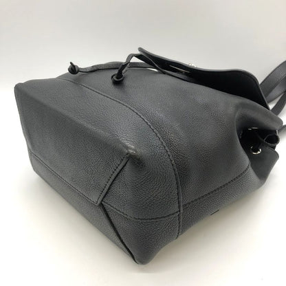 Louis Vuitton Lock Me Backpack M41815 Backpack Daypack Leather Black Women