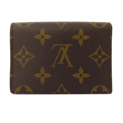 Louis Vuitton M93802 Porte Feuille Marie Card Case Monogram Canvas Women