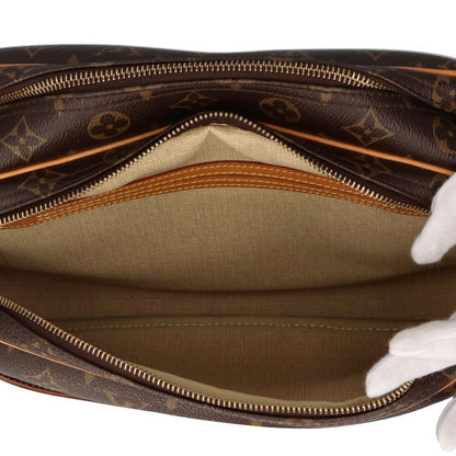 Louis Vuitton Reporter PM M45254 Monogram Women's Shoulder Bag Brown Excellent