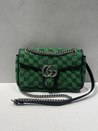Gucci Marmont Quilted Green