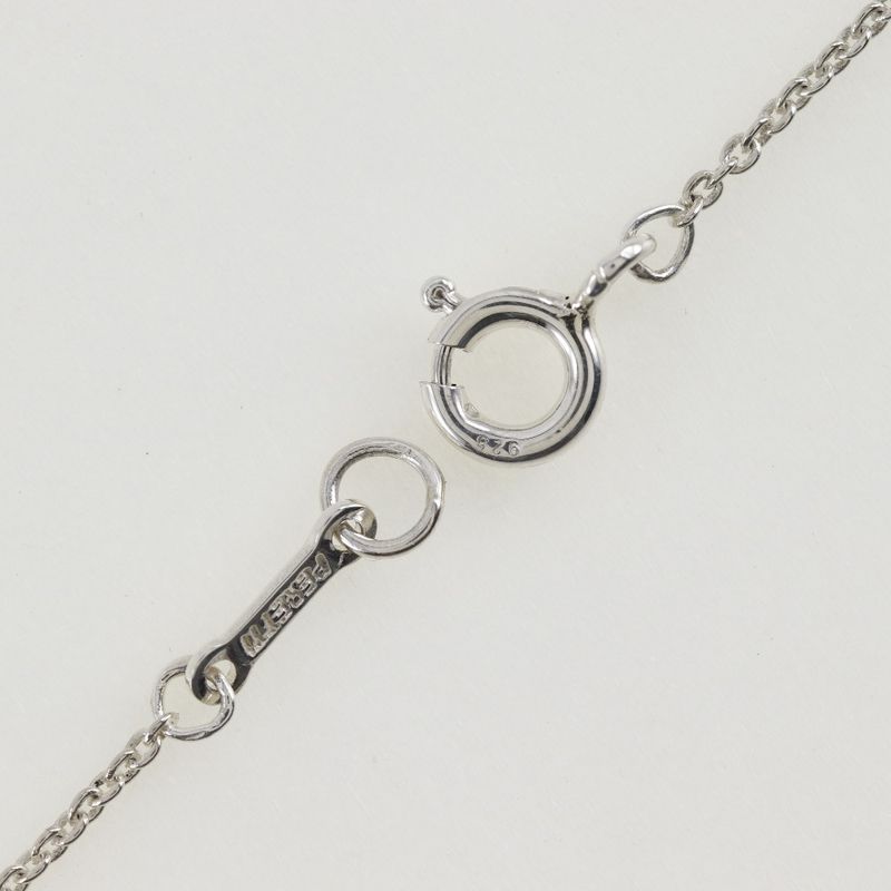 Tiffany & Co Bear/bear 925 Silver Ladies 6.1g Necklace