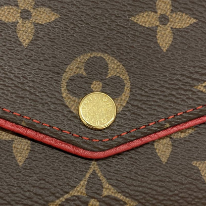 Louis Vuitton Long Wallet Monogram Portefeuille Sarah Retiro M61184 Threes