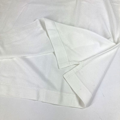 Hermes Polo Shirt H Logo Line Cotton White