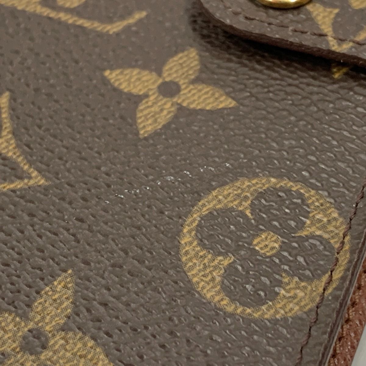 Louis Vuitton Monogram Agenda PM Notebook Cover R20005 Brown