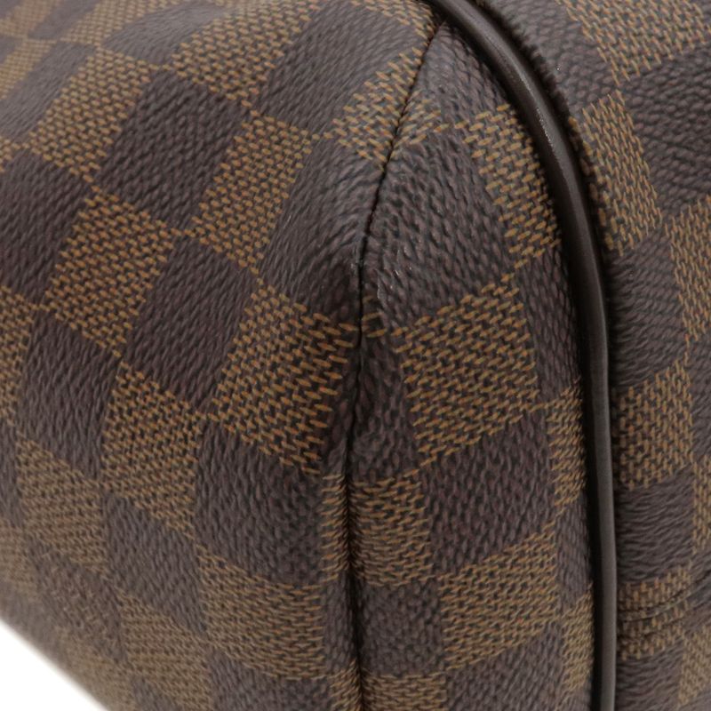 Louis Vuitton Tote Bag Totally PM Damier Canvas Damier Ebene Gold Hardware