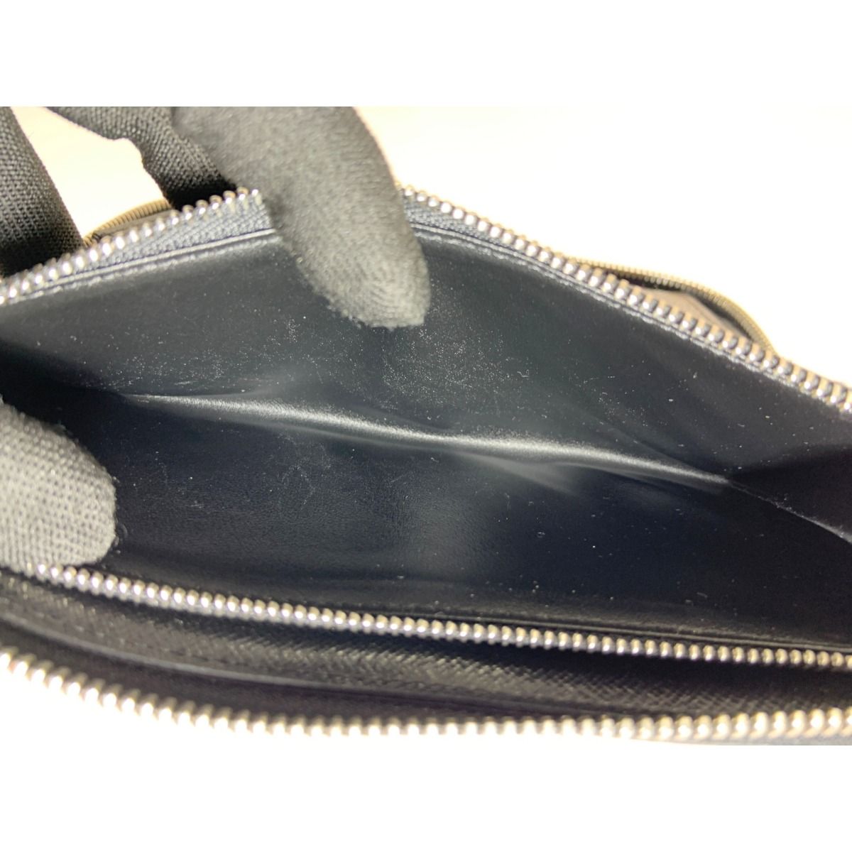 Louis Vuitton Monogram Macassar Zippy Wallet Vertical Round Zipper Long