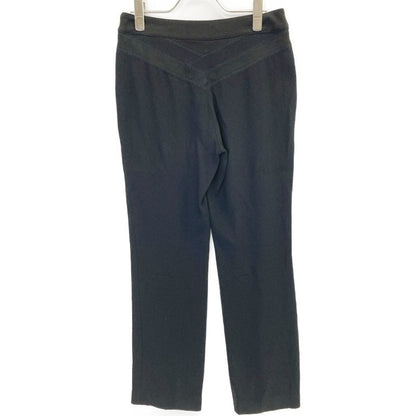 Christian DIOR 4a12044130 Black Acetate Pants 36