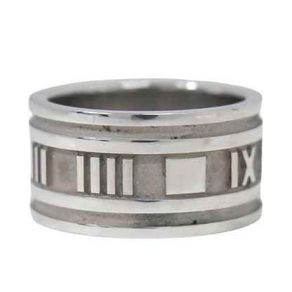 Authentic Tiffany & Co Tiffany & Co Atlas Wide 925 Ring Size 19 Silver Atlas