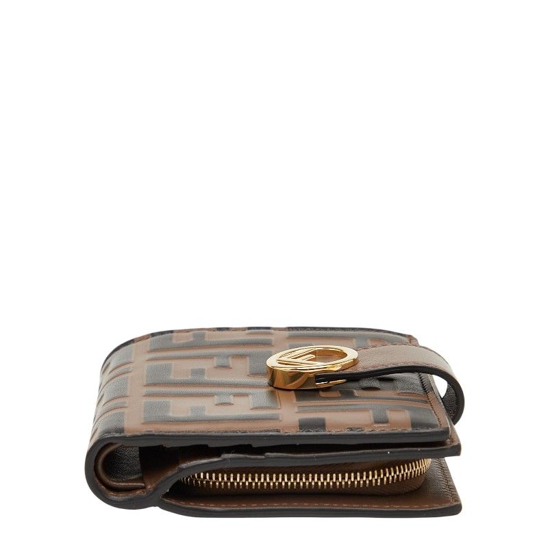 Fendi F IS Fendi F IS Fendi 8m0386 Brown Leather Women's Fendi