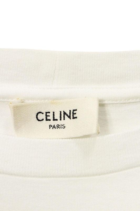 Celine 2x681671q Loose Fit Logo Print T-shirt Men's M