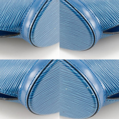 Louis Vuitton Saint-jacques M52275 Epi Leather Toledo Blue Vi0995 Ladies Handbag