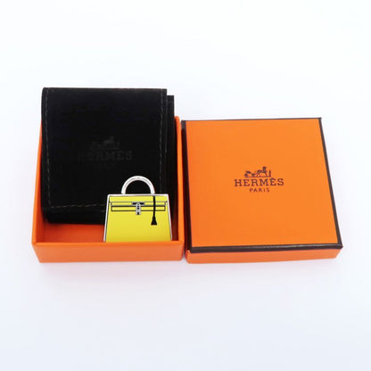 Hermes Curiosity Kelly Charm Yellow-silver- Pendant Top Accessories