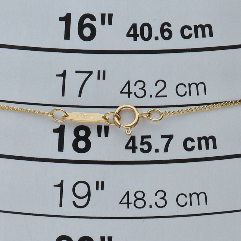 Tiffany & Co Chain Cross Amethyst Necklace 18k Yellow Gold Women