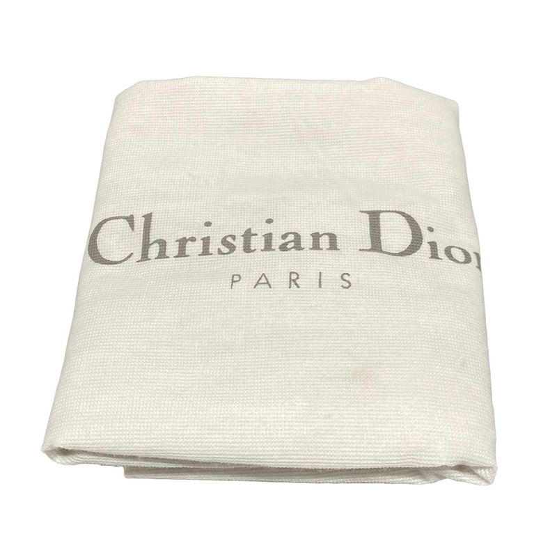 Dior/christian Dior Handbag Trotter Khaki×beige Leather