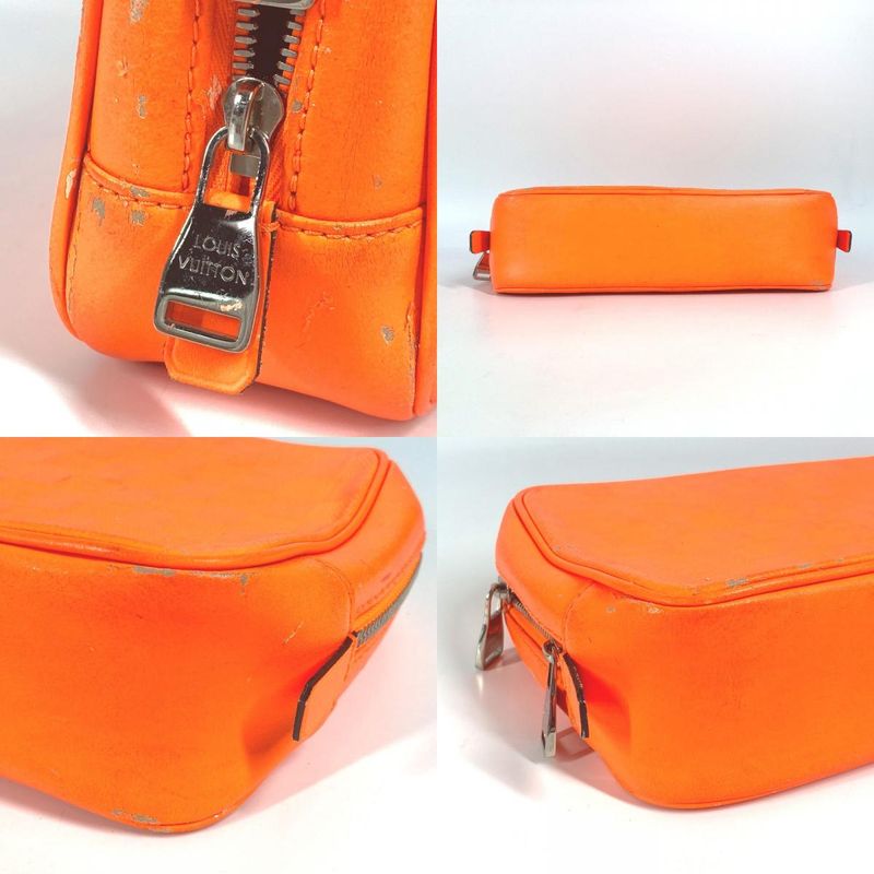 Louis Vuitton Pouch Trousse Toilette N23348 Damier Infini Leather Orange